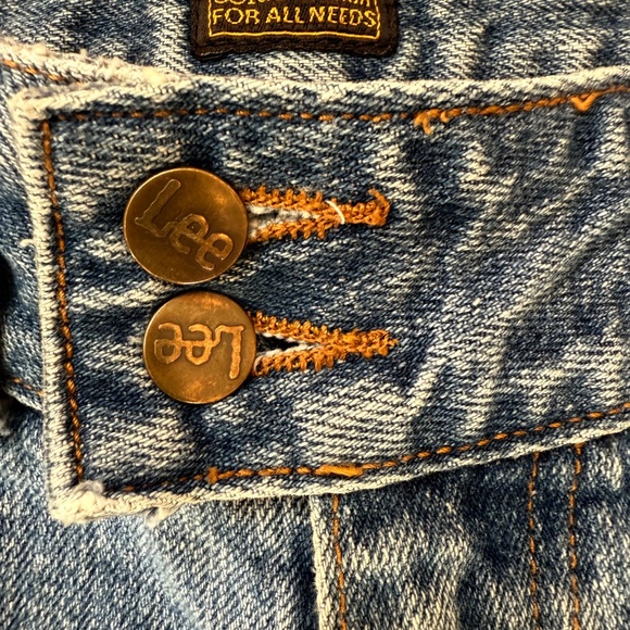 Vintage Y2K Low Waist Lee Flare Jeans - Picture 5 of 9